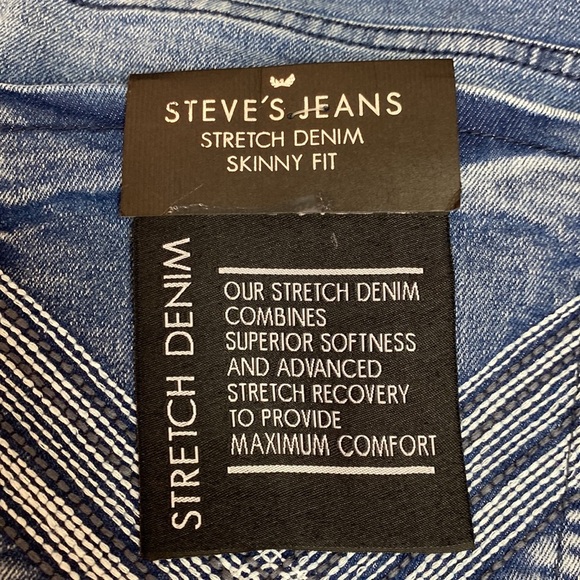 Steve’s Jeans Stretch Denim Skinny Fit W32xL30 Color: Ceder - Picture 8 of 8